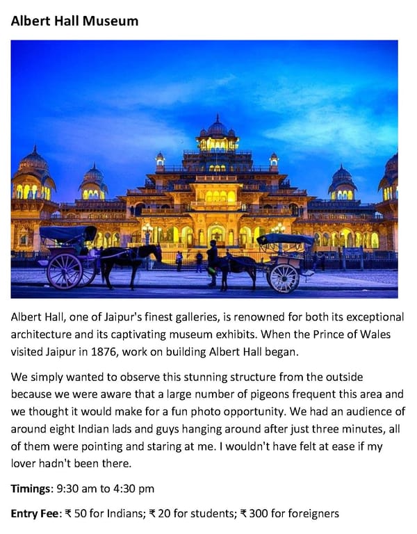 Top 10 things to do in Jaipur for 2 days Trip - Page 11