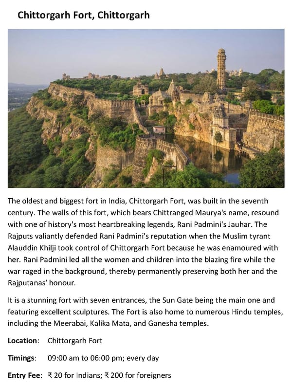 Most Beautiful Forts and Palaces of Rajasthan - Page 4