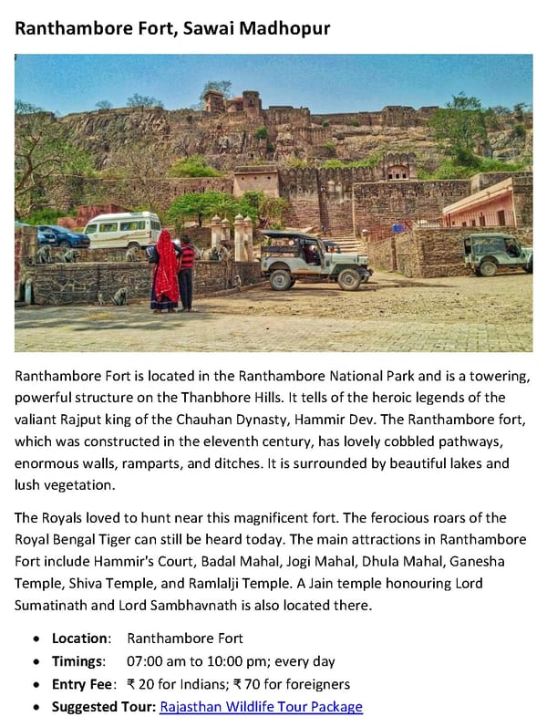 Most Beautiful Forts and Palaces of Rajasthan - Page 5