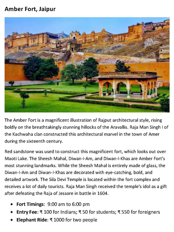 Most Beautiful Forts and Palaces of Rajasthan - Page 6