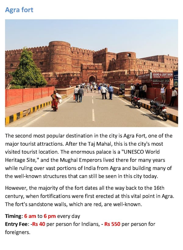 What Other Attractions in Agra Are the Best for Tourists - Page 4