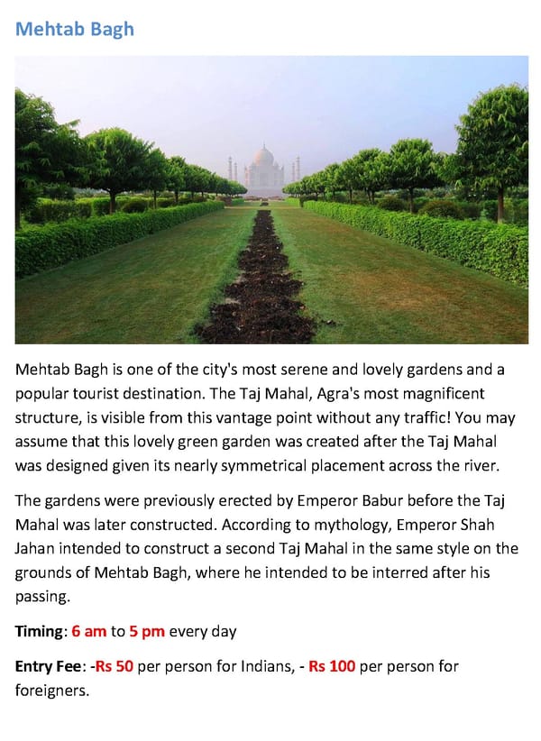 What Other Attractions in Agra Are the Best for Tourists - Page 6