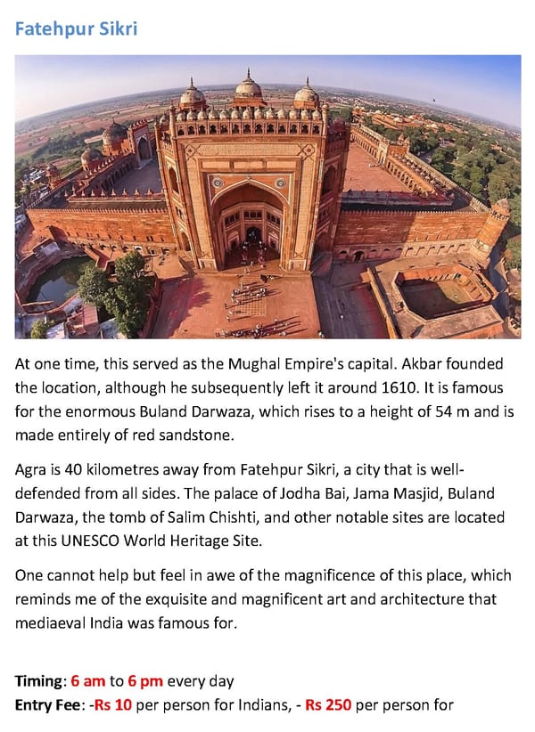 What Other Attractions in Agra Are the Best for Tourists - Page 7