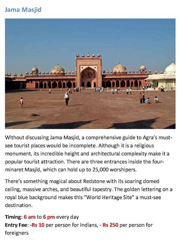 What Other Attractions in Agra Are the Best for Tourists - Page 8