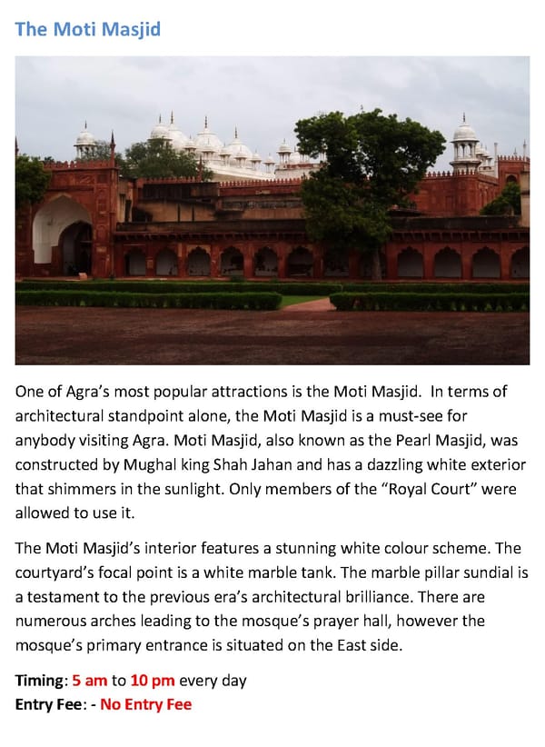 What Other Attractions in Agra Are the Best for Tourists - Page 9