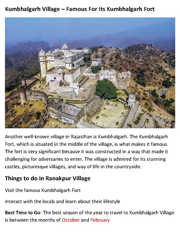 Top 10 Rajasthan Villages That Reflect Culture and Heritage - Page 11