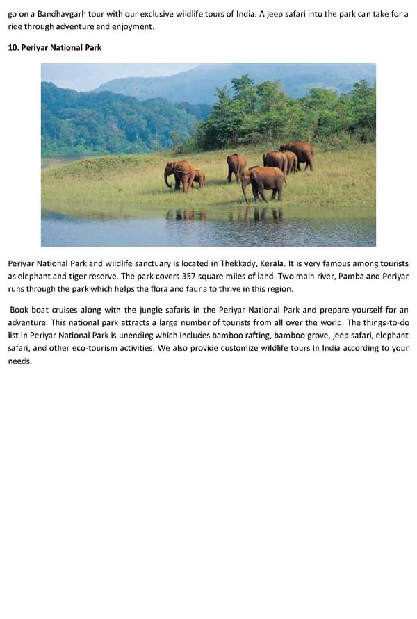 INDIAS MOST FAMOUS NATIONAL PARKS THAT YOU MUST VISIT - Page 7