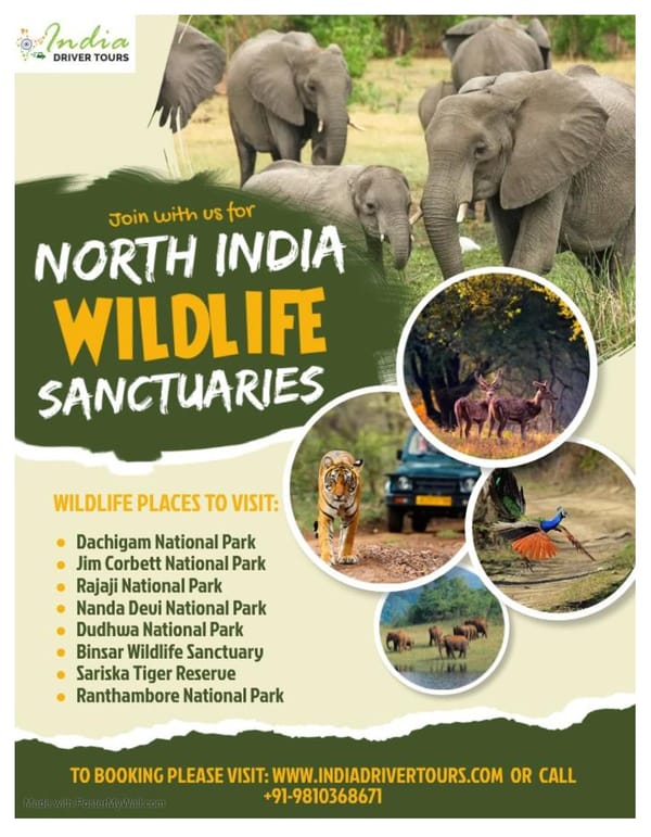 TOP 8 Wildlife Sanctuaries in North India - Page 1