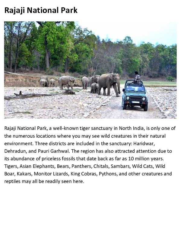 TOP 8 Wildlife Sanctuaries in North India - Page 5