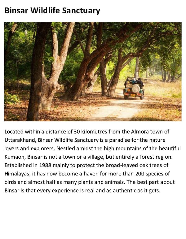 TOP 8 Wildlife Sanctuaries in North India - Page 8