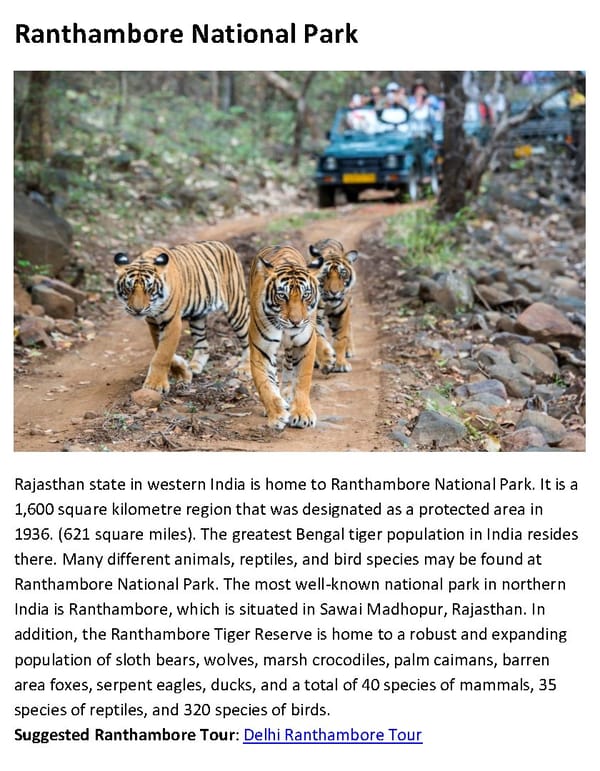 TOP 8 Wildlife Sanctuaries in North India - Page 10