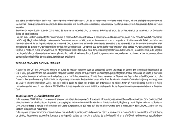 Informe de gestión 2019 - 2022 - Page 115