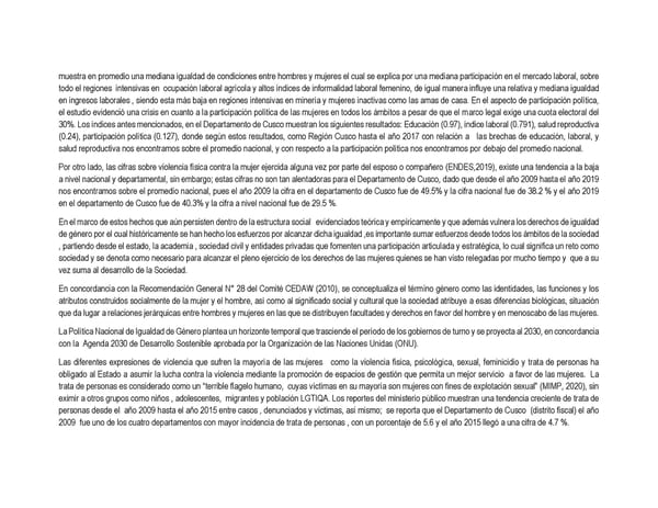 Informe de gestión 2019 - 2022 - Page 118