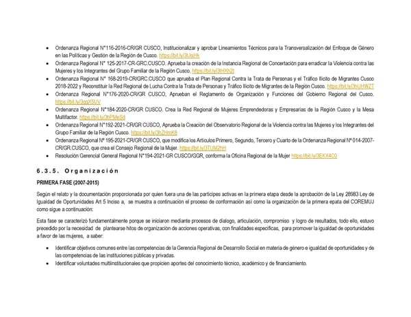 Informe de gestión 2019 - 2022 - Page 127