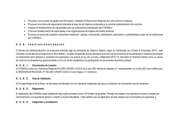 Informe de gestión 2019 - 2022 - Page 134