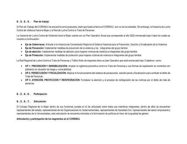 Informe de gestión 2019 - 2022 - Page 136