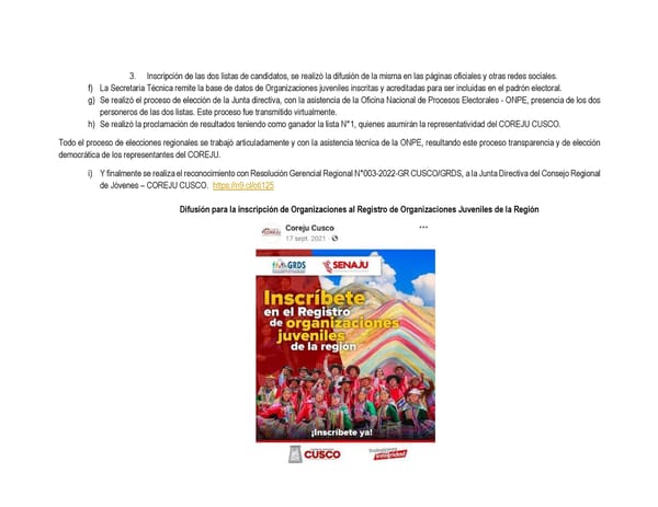 Informe de gestión 2019 - 2022 - Page 164