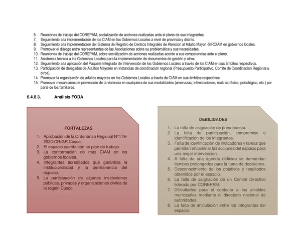 Informe de gestión 2019 - 2022 - Page 206