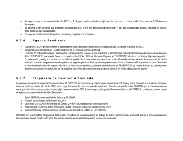 Informe de gestión 2019 - 2022 - Page 248