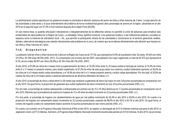 Informe de gestión 2019 - 2022 - Page 272