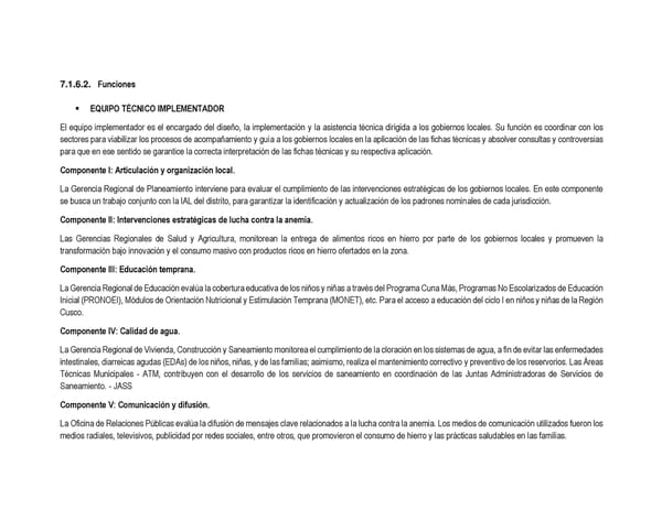 Informe de gestión 2019 - 2022 - Page 279