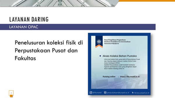 Layanan Online dan Penelusuran E Resources UNPAD - Page 7