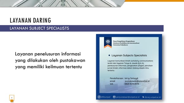 Layanan Online dan Penelusuran E Resources UNPAD - Page 9