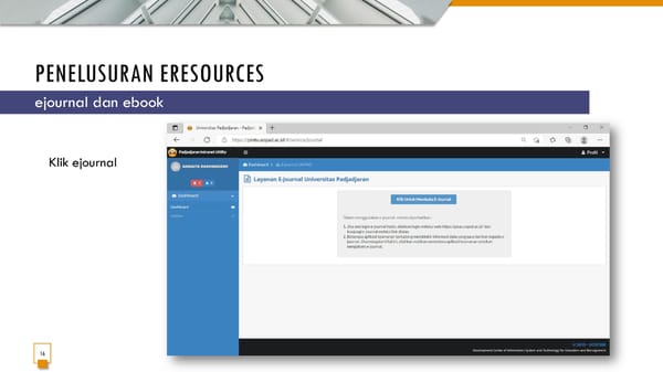 Layanan Online dan Penelusuran E Resources UNPAD - Page 16