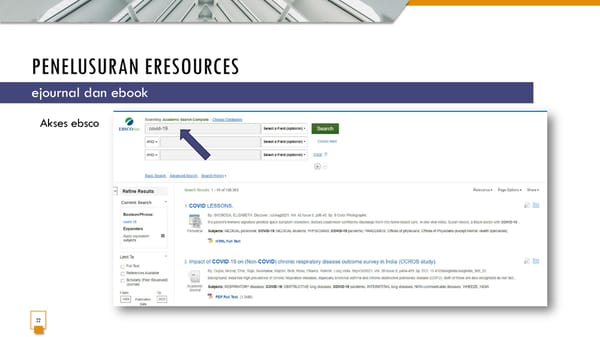Layanan Online dan Penelusuran E Resources UNPAD - Page 22
