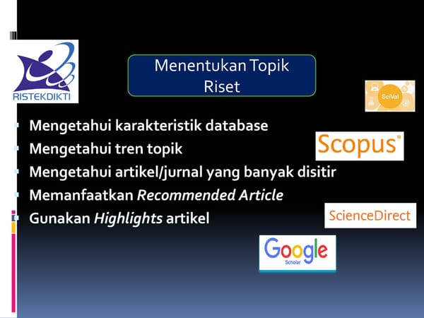 PENINGKATAN MANAJEMEN RISET DAN PUBLIKASI ILMIAH - Page 6