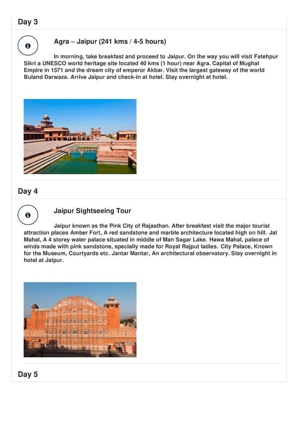 5 Days Golden Triangle Tour - Page 3