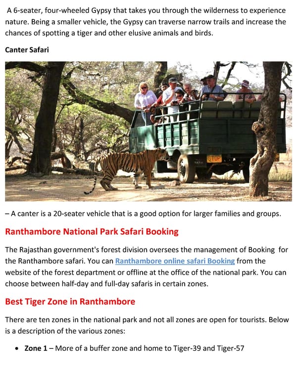 Complete Travel Guide To Ranthambore National Park - Page 6