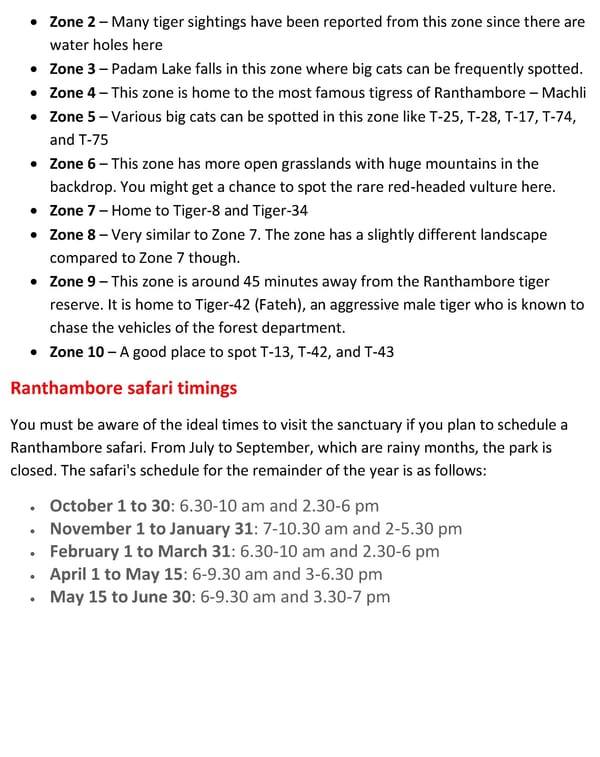 Complete Travel Guide To Ranthambore National Park - Page 7