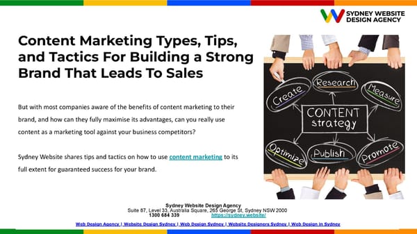 Content Marketing Types, Tips, and Tactics For Building a Strong Brand That Leads To Sales.pptx - Page 2