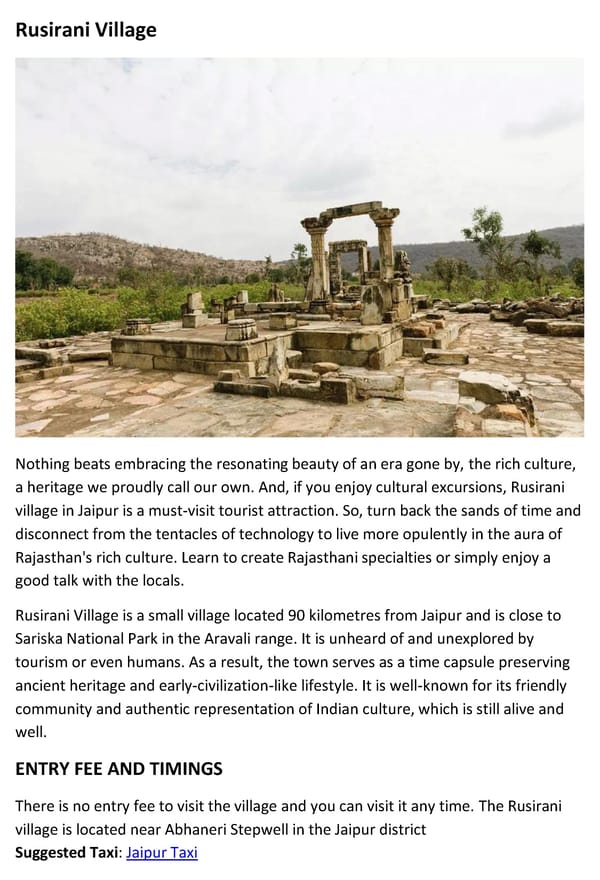 8 Top Offbeat Places in Jaipur - Page 7