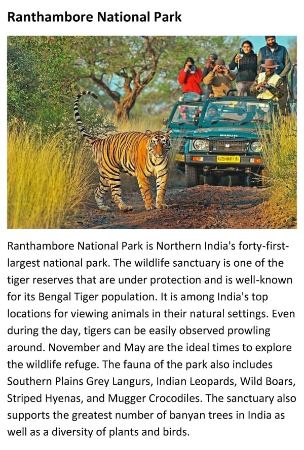 Top 10 National Parks and Wildlife Sanctuaries in Rajasthan - Page 4