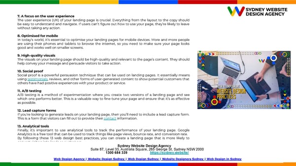 Web Design Best Practices, Every Successful Website Must Have.pptx - Page 13