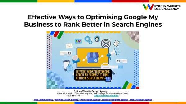 Effective Ways to Optimising Google My Business to Rank Better in Search Engines.pptx - Page 1