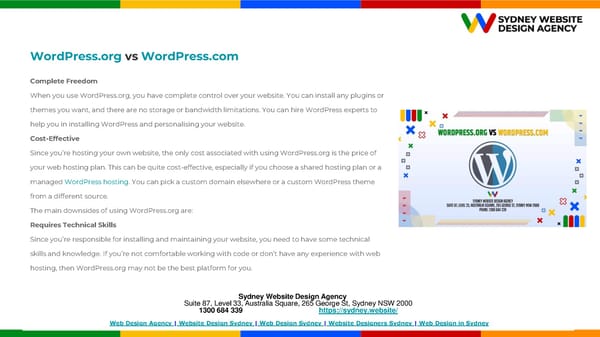 Advantages of Web Design in WordPress for Small Businesses - Page 5