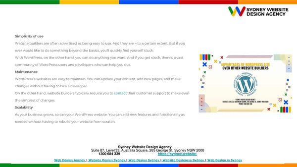 Advantages of Web Design in WordPress for Small Businesses - Page 8
