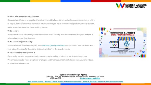 Advantages of Web Design in WordPress for Small Businesses - Page 10