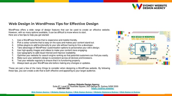 Advantages of Web Design in WordPress for Small Businesses - Page 13