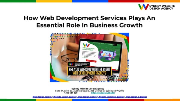 How Web Development Services Plays An Essential Role In Business Growth.pptx - Page 1