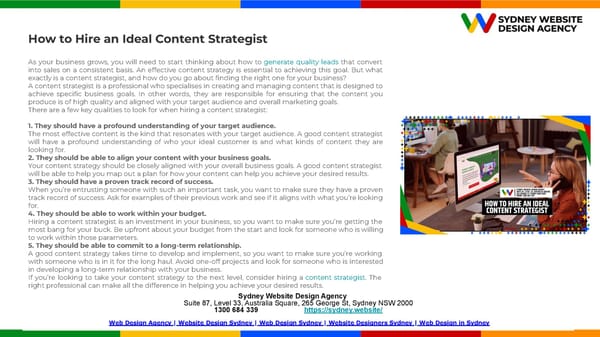 How an Effective Content Strategy Generates Ongoing Organic Leads And Sales.pptx - Page 5