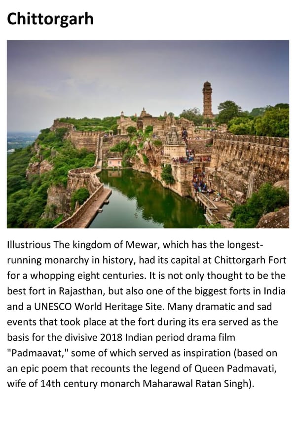 Top 10 Tourist Places to Visit in Rajasthan - Page 8