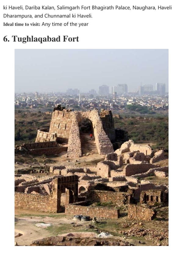 Historical Places to Visit in Same Day Road Trip in Delhi - Page 7