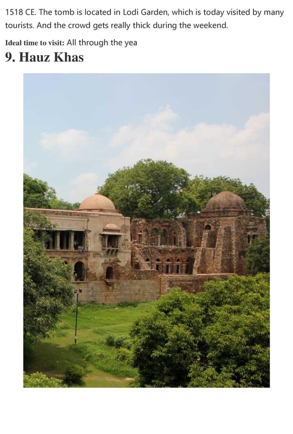 Historical Places to Visit in Same Day Road Trip in Delhi - Page 11