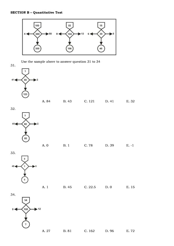 Nigeria Navy Secondary School NNSS Past Questions Free Download - Page 13