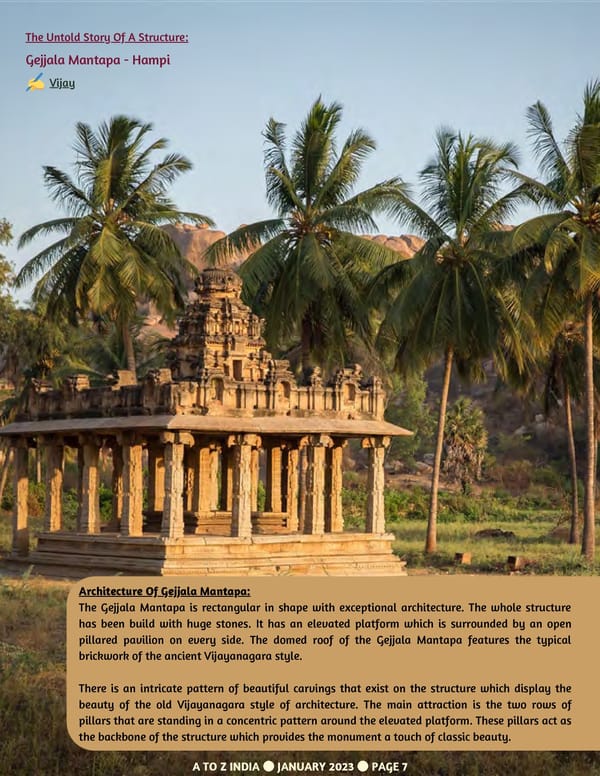 A TO Z INDIA - JANUARY 2023 - Page 7