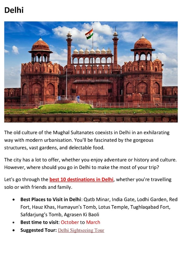 Top 10 Destinations for the First Time Traveler to india - Page 3